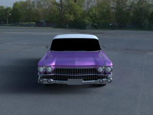 1959 cadillac eldorado 62 seri hdri konvertibel Model 3D