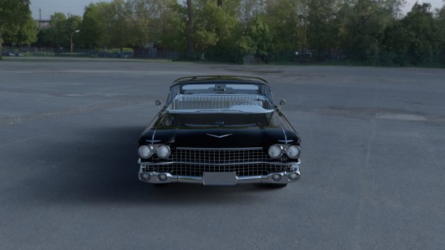 cadillac eldorado 1959 coupe hdri 3D Model .c4d .max .obj .3ds .fbx .stl .blend 