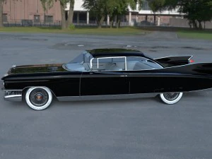 cadillac eldorado 1959 coupe hdri 3D Model