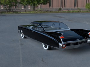 cadillac eldorado 1959 coupe hdri 3D Model