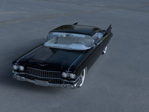 cadillac eldorado 1959 coupe hdri 3D Model
