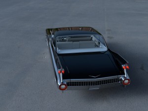 cadillac eldorado 1959 coupe hdri 3D Model