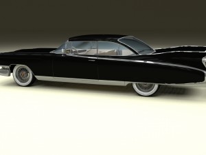 cadillac eldorado 1959 coupe hdri 3D Model