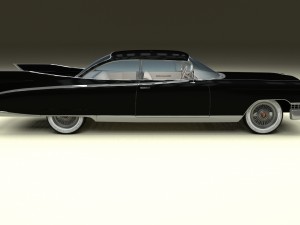 cadillac eldorado 1959 coupe hdri 3D Model
