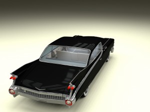 cadillac eldorado 1959 coupe hdri 3D Model