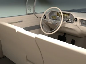 cadillac eldorado 1959 coupe hdri 3D Model