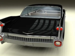 cadillac eldorado 1959 coupe hdri 3D Model