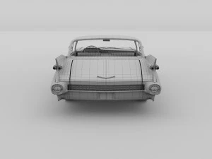 cadillac eldorado 1959 coupe hdri 3D Model