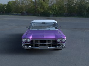 1959 cadillac eldorado biarritz top hdri 3D Model