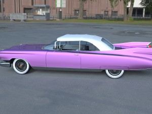 1959 cadillac eldorado biarritz top hdri 3D Model