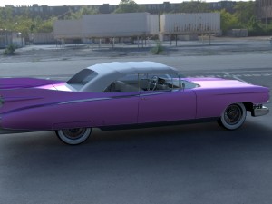 1959 cadillac eldorado biarritz top hdri 3D Model