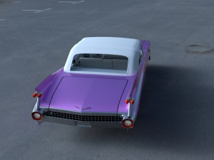 1959 cadillac eldorado biarritz top hdri 3D Model