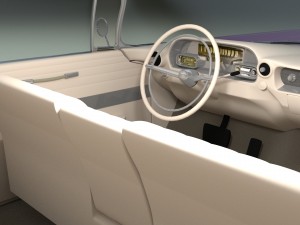 1959 cadillac eldorado biarritz top hdri 3D Model