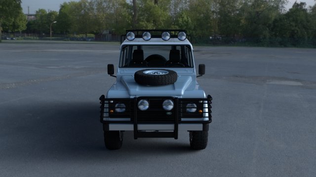land rover defender 110 utility station wagon hdri Modelo 3D .c4d .max .obj .3ds .fbx .stl .blend 