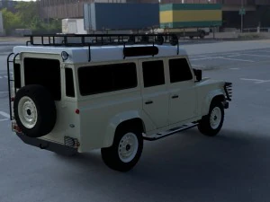 land rover defender 110 station wagon 3D Model