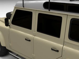 land rover defender 110 station wagon 3D Model
