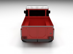 land rover defender 110 pick up exterior hdri 3Dモデル