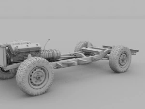 full land rover defender 110 double cab pick up hd 3D Model