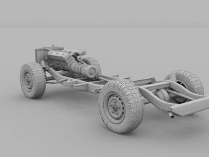 full land rover defender 110 double cab pick up hd 3D Model