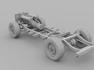 full land rover defender 110 double cab pick up hd 3D Model