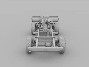 full land rover defender 90 station wagon hdri 3D Model