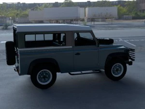 full land rover defender 90 station wagon hdri 3D Model