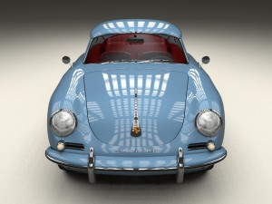 porsche 356 hdri 3D Модель