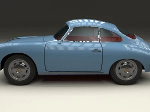 porsche 356 hdri 3D Model