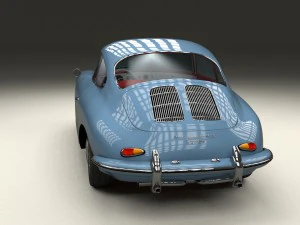 porsche 356 hdri 3D Model