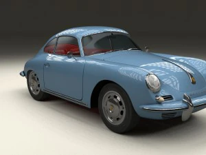 porsche 356 hdri 3D Model