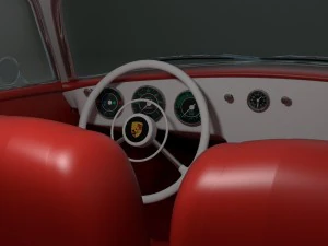 porsche 356 hdri 3D Model