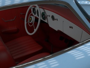 porsche 356 hdri 3D Модель