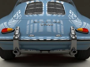 porsche 356 hdri 3D Model