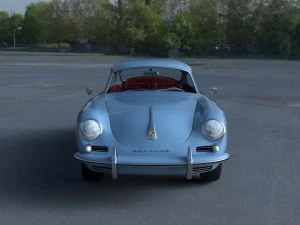 porsche 356 hdri 3D Model