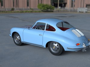 porsche 356 hdri 3D Модель