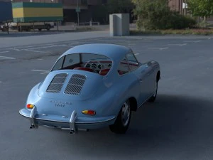 porsche 356 hdri 3D Model