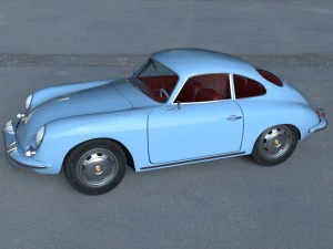 porsche 356 hdri 3D Model