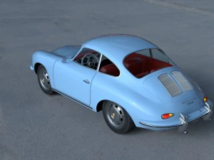 porsche 356 hdri 3D Model