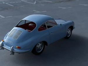 porsche 356 hdri 3D Model