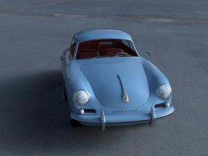 porsche 356 hdri 3D Model