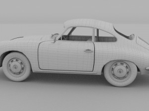 porsche 356 hdri 3D Модель
