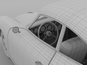 porsche 356 hdri 3D Модель