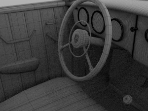 porsche 356 hdri 3D Модель