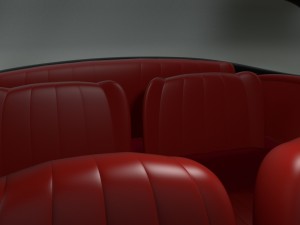 porsche 356 cabriolet hdri Modello 3D