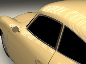 porsche 356 coupe hdri Modelo 3D