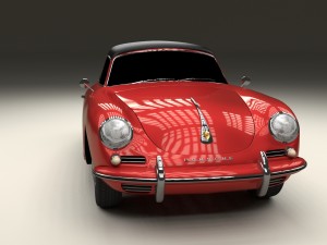 porsche 356 cabrio hdri 3D 模型