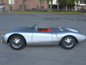 porsche 550 spyder hdri 3D Model
