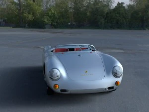 porsche 550 spyder hdri 3D Model