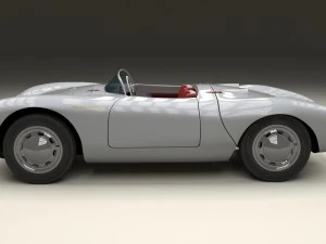 porsche 550 spyder hdri 3D Model