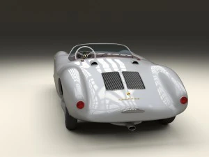 porsche 550 spyder hdri 3D Model
